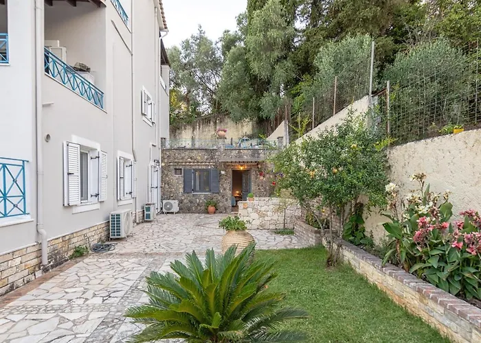 Daire Harmony Garden Near Corfu Town Mantouki